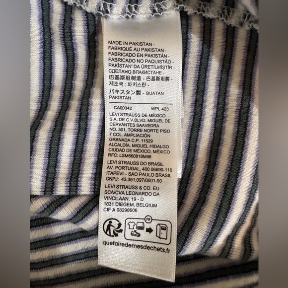 LEVIS BRITT SNAP-FRONT TOP. - Picture 6 of 13